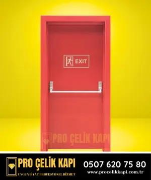 Gölcük Yangın Kapısı - Model 6